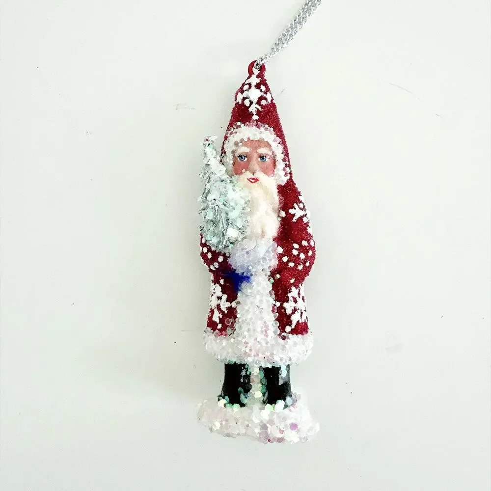 CHRISTOPHER RADKO TINSEL TIDINGS NICK ORNAMENT